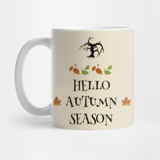 Hello Autumn Season Mug